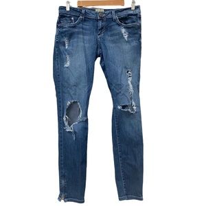 Dylan George Distressed Lucy low rise Blue Jeans - size 9